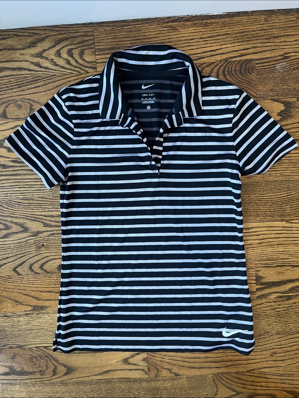 Nike Striped Golf Polo